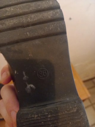 Zapatos negros y plateados de mujer talla 36 nuevo