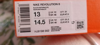 Nike Revolution 8 Zapatillas Negras eur47.5 (14.5)
