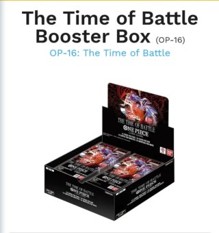 OP-16 The Time of Battle Booster Box