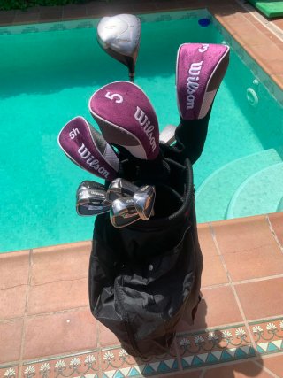 Conjunto Palos Golf Wilson 431ss Mujer