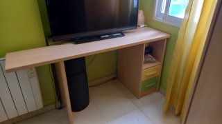 Cama nido con cajones y escritorio