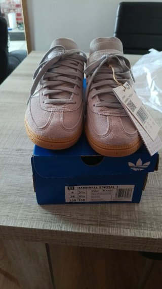 Zapatillas Adidas Handball Spezial J Gris Talla 36