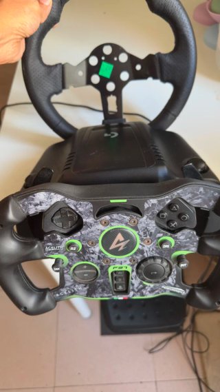 Volante Logitech PS5  G923 F1 mod