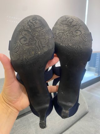 Sandalias azul marino Talla 37