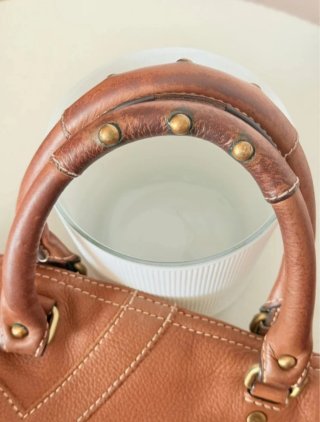 Bolso Purificación García Marrón