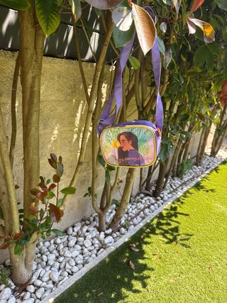 Bolso de hombro princesa morado