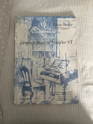 Libro Lenguaje Musical Melódico VI - 2º Grado Medi