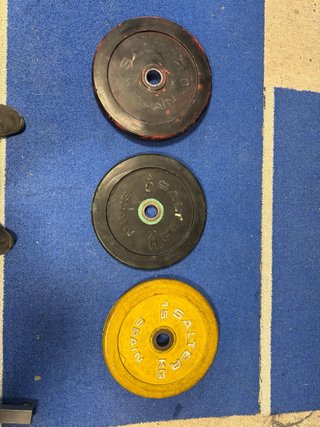 Kit o conjunto de 120 kgs de discos olímpicos