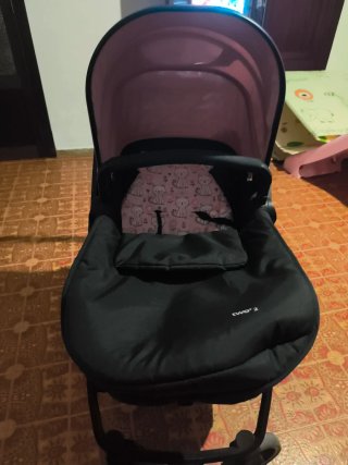 Cochecito de bebé 3 piezas también es plegable