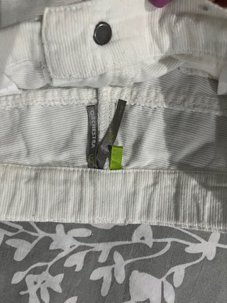 Pantalones cortos vaqueros y blancos niño