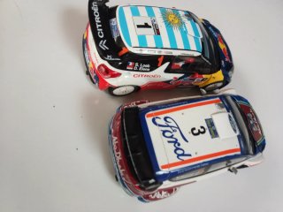 Lote 2 coches rally Scalextric 4x4, no ofertas