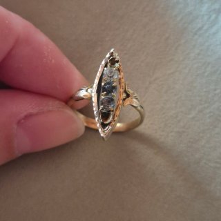 Anillo antiguo plata