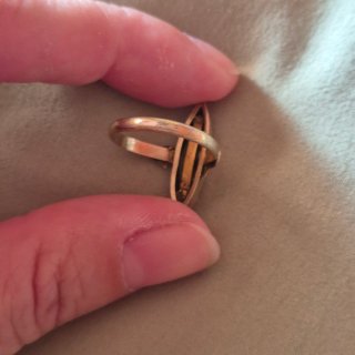 Anillo antiguo plata