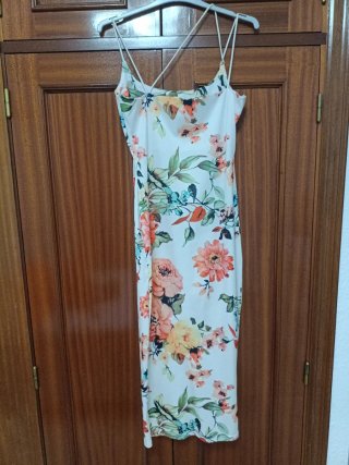 Vestido floral tirantes