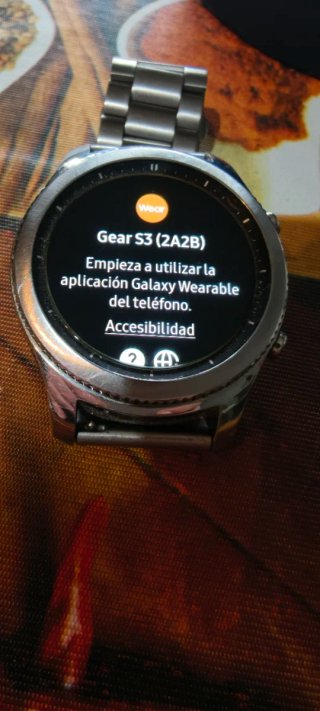 Reloj Samsung Gear S3 Plata en caja Original
