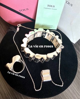 Conjunto Tous Shadow Plata 925 Descatalogado