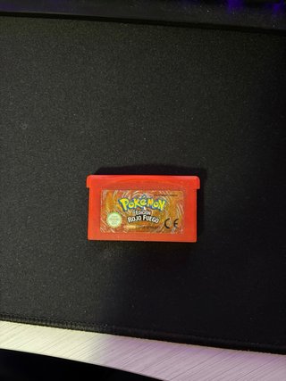 Pokemon Rojo Fuego GBA ESP Cartucho Original