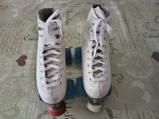 Patines Artísticos Blancos 4 Ruedas