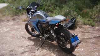 FB Mondial Pagani 125 Azul/Gris