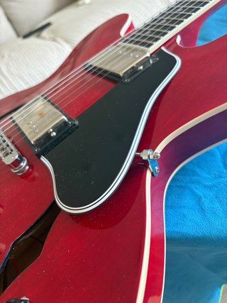 Guitarra Eléctrica Semihollow con Estuche