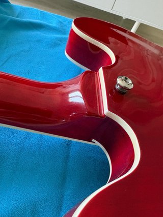 Guitarra Eléctrica Semihollow con Estuche