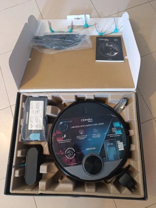 Robot Aspirador Conga 3490 Elite (Láser) +Cepillos