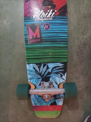 Monopatín Longboard Cruiser Aloiki