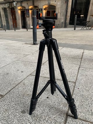 Trípode Tacklife MLT01 para móvil y cámara