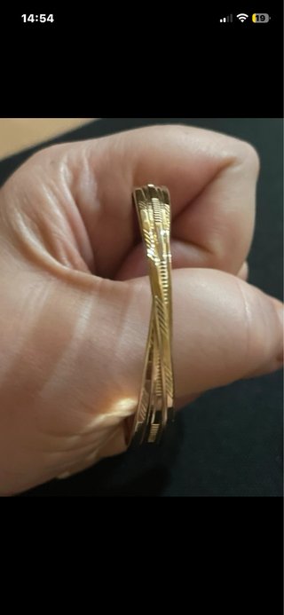 Pendientes grandes oro laminado 14k