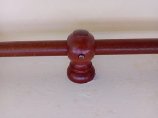 Riel madera 190cm