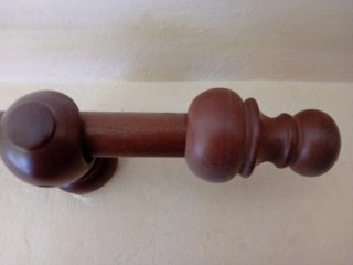 Riel madera 190cm
