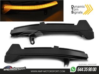 INTERMITENTES DE ESPEJO LED DINÁMICOS PARA BMW SERIE 5 F10/F11 AHUMADOS