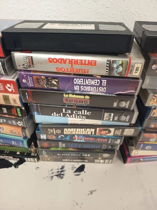 Lote 33 VHS + 4 Regalo Películas VHS