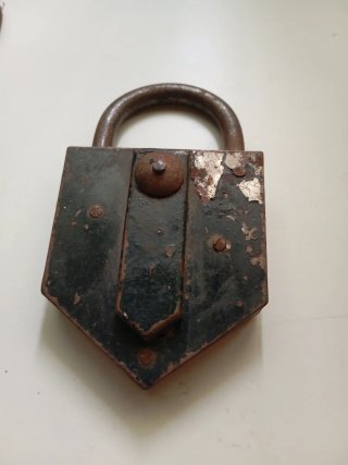 3 Candados Antiguos con Llave