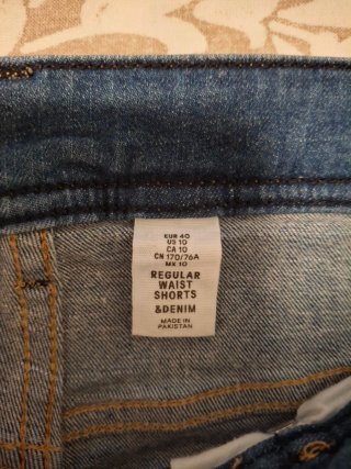 Pantalón corto vaquero mujer