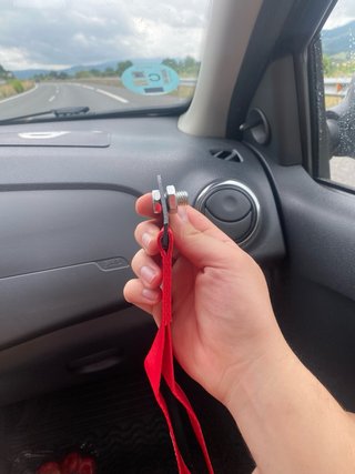 Cinta OMP roja