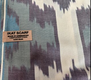 Pañuelo Ikat Algodón  o seda Uzbekistán