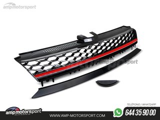 PARRILLA DELANTERA LOOK GTI PARA VOLKSWAGEN GOLF 7 2017-2019