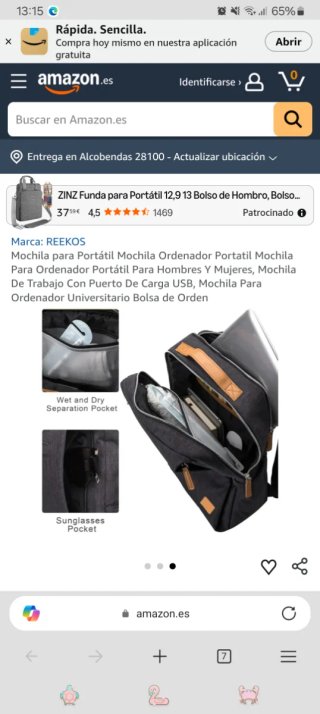 Mochila de viaje