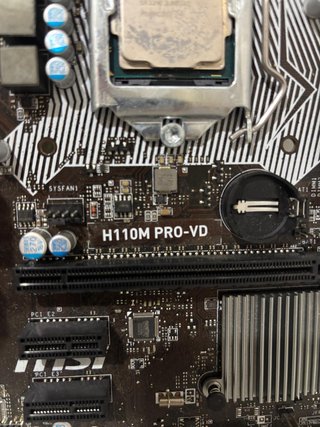 Placa Base MSI H110M PRO-VD + CPU i5 7400