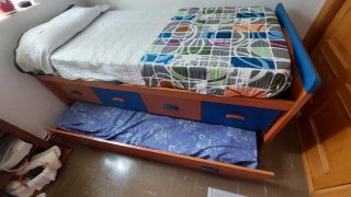 Cama nido con 4 cajones