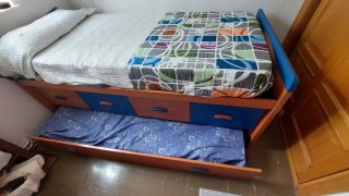 Cama nido con 4 cajones