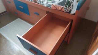 Cama nido con 4 cajones