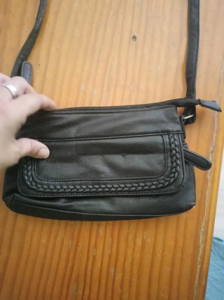 Bolso de mano negro