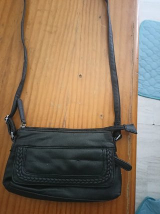 Bolso de mano negro
