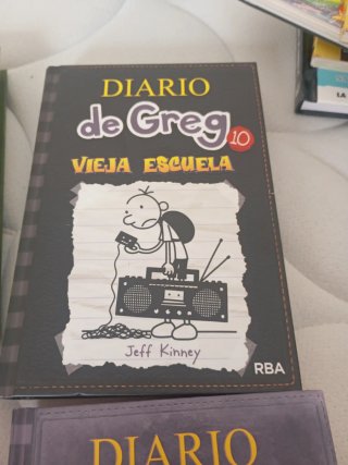 Lote de 4 libros de Diario de Greg.