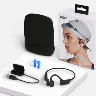 Auriculares piscina  conducción ósea con MP3 Shokz OpenSwin
