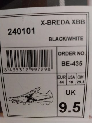 Botas Fútbol Munich X-Breda XBB talla 44