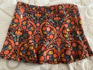Falda Flores Zara