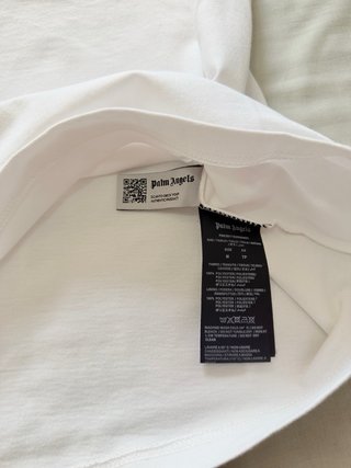 Camiseta Palm Angels Oso Blanco